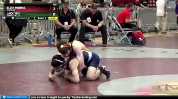 126 lbs Cons. Round 3 - Elzie Morris, Douglas vs Jack Yeh, Spring Valley