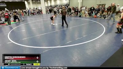 77 lbs Semifinal - Henry Seidl, MN Elite Wrestling Club vs Griffin Doroshenko, Pennsylvania