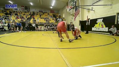 170 lbs Quarterfinal - King Romans, Grove vs Jack Wilson, Fort Gibson Youth Wrestling