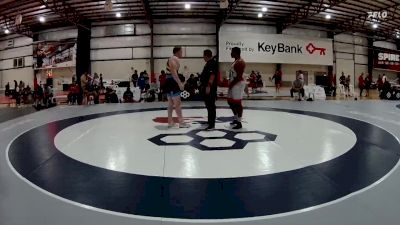 130 kg Cons. Round 5 - Devon Dawson, Northern Illinois RTC vs Riah Ostrander, Tiger Den Wrestling Club