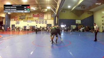 215 lbs Champ. Round 2 - Slayer Sanhez, Pioneer vs Aaron Montes, Eleanor Roosevelt