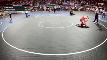 D 1 120 lbs Cons. Round 2 - Will Haun, Haughton vs Alex Dooley, Sulphur