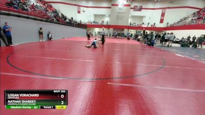 126 lbs Round 4 - Nathan Sharkey, Lewisville Flower Mound vs Logan Vorachard, Grapevine