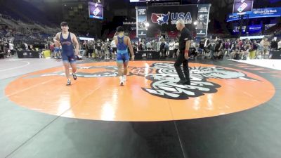 175 lbs Rnd Of 64 - Gabe Banister, WY vs Isai Fernandez, CA