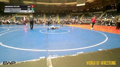82 lbs Semifinal - Amour'ah Taylor, D3 Wrestling vs Haven Pohlsander, RAW Wrestling Club