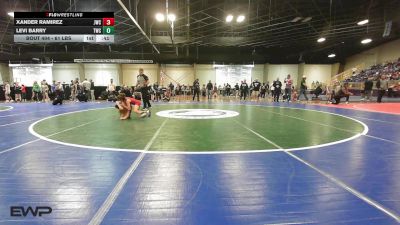 61 lbs Rr Rnd 1 - Xander Ramirez, Juggernaut Wrestling Club vs Levi Barry, TexaSports Wrestling Club