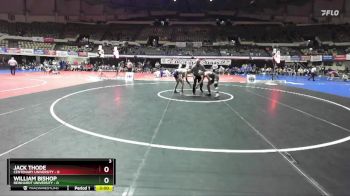 125 lbs Quarters & Wb (16 Team) - William Bishop, Reinhardt University vs Jack Thode, Centenary University