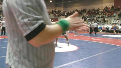 5A 165 lbs Semifinal - Desmine Goodlow, Searcy vs Corbin Lefevers, Mountain Home