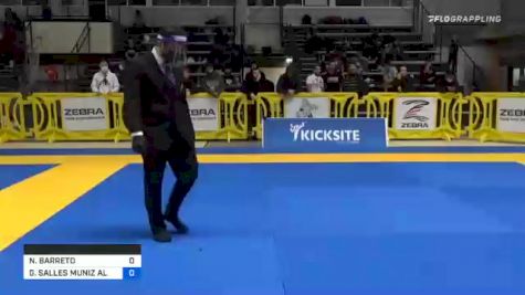 NATHAN BARRETO vs GABRIEL SALLES MUNIZ ALMEIDA 2020 American National IBJJF Jiu-Jitsu Championship