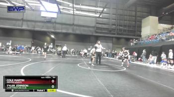 90 lbs Round 2 - Cole Martin, Greater Heights vs Tyler Johnson, Lakin Wrestling Club