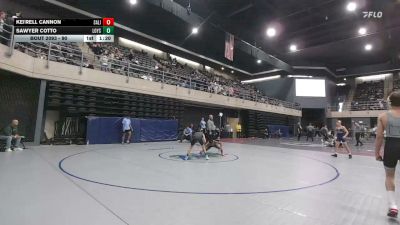 90 lbs Consolation - Kei'rell Cannon, Salisbury vs Sawyer Cotto, Loysville