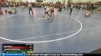 152 lbs Cons. Round 2 - Max Kelly, IA vs Cooper Zickefoose, OK