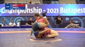 49 kg 1/2 Final - Svenja Jungo, Switzerland vs Audrey Rae Jimenez, United States