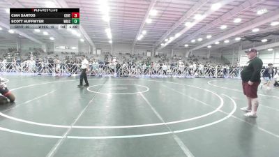 152 lbs Rr Rnd 3 - Cian Santos, CentralMD Red vs Scott Huffmyer, Wrecking Crew Wrestling Club