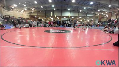 97-102 lbs Quarterfinal - Weslee Frith, Duncan Demon Wrestling vs Avriella Prettybear, Harrah