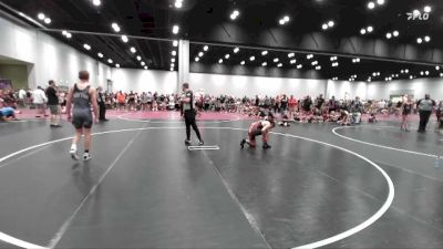 141 lbs Round 5 (6 Team) - Angel Quinones Jr, MF Army vs Logan Tebo, Dayton Bandits