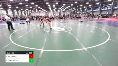 170 lbs Consi Of 32 #1 - Aiden Riordan, VT vs Samuel Thornhill, WY