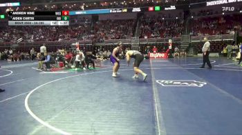 3A-285 lbs Cons. Round 5 - Andrew Hine, Waukee vs Aiden Curtis, Indianola
