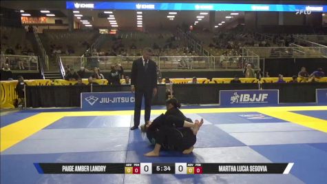 Martha Lucia Segovia vs Paige Amber Landry 2025 Pan Jiu Jitsu IBJJF Championship