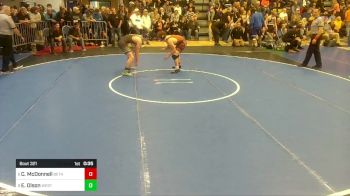 160 lbs Consy-3 - Cordan McDonnell, Bethel Park vs Ewan Olson, West Mifflin