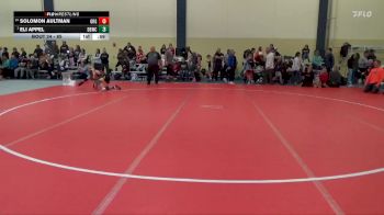 85 lbs Champ. Round 2 - Eli Appel, Dakota Boyz Wrestling Club vs Solomon Aultman, Grand Rapids Grapplers