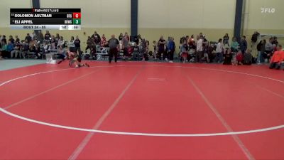 85 lbs Champ. Round 2 - Eli Appel, Dakota Boyz Wrestling Club vs Solomon Aultman, Grand Rapids Grapplers