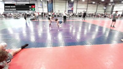 90 lbs Rr Rnd 1 - Stone Ware, Terps Pit Bull MS vs Cale Dauber, Ohio Gold