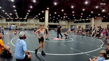 65 lbs Round 4 (6 Team) - Hudson Van Wyk, Moyer Elite vs Dawsyn Brooks, Rabbit WC