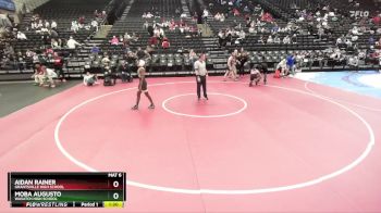 109 lbs Cons. Round 5 - Moba Augusto, Wasatch High School vs Aidan Rainer, Grantsville High School