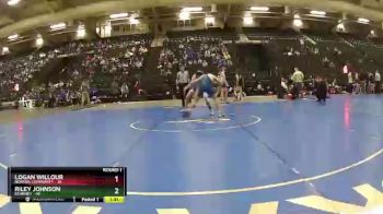 182 lbs Round 1 (16 Team) - Riley Johnson, Kearney vs Logan Willour, Norton Community