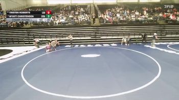 6A 132 lbs Champ. Round 1 - Tristen Roberts, Lehi vs Wyatt Christensen, Syracuse