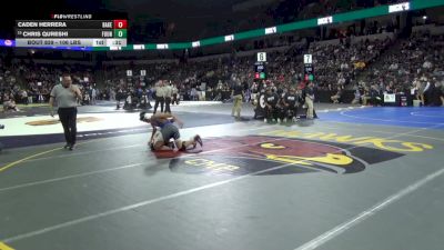 106 lbs Consi Of 16 #2 - Caden Herrera, Bakersfield (CS) vs Chris Qureshi, Fountain Valley (SS)