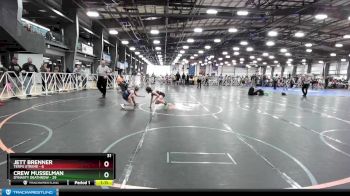 72 lbs Rd# 3 12:00pm Friday - Crew Musselman, Dynasty Deathrow vs Jett Brenner, Terps Xtreme