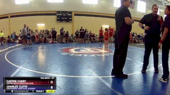 67 lbs Cons. Round 3 - Carter Curry, Center Grove Wrestling Club vs Charles Cloyd, Contenders Wrestling Academy