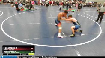 157 lbs Champ. Round 1 - Leo Blanding, Kansas City Training Center vs Honor Trevino, ReZults Wrestling