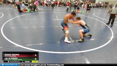 157 lbs Champ. Round 1 - Leo Blanding, Kansas City Training Center vs Honor Trevino, ReZults Wrestling