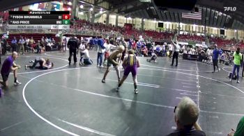 120 lbs Cons. Semi - Tyson Brummels, Battle Creek vs Ras Price, Westside Wrestling Club