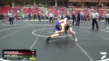160 lbs Round 1 - Jacob Burklow, Team Lightning Wrestling Club vs Rafael Varela, Ark City Takedown Wrestling Cl