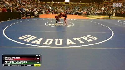 6A - 106 lbs Cons. Round 1 - Anthony Maslovaric, Shawnee Mission Northwest vs Jamal Garrett, Wichita-West