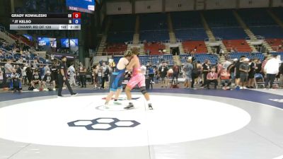 285 lbs Champ. Rd Of 128 - Grady Kowaleski, Ohio vs JT Kelso, Iowa