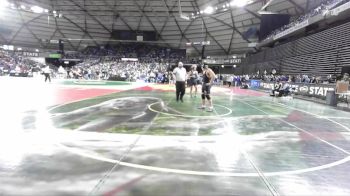 Boys 1A 215 lbs Quarterfinal - Sylis Maple, Mount Baker vs Josiah Gutierrez, Wapato