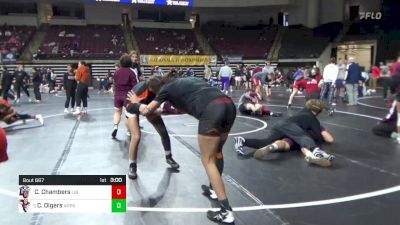 125 lbs Consi Of 16 #2 - Christopher Chambers, Liberty vs Caleb Olgers, Apprentice