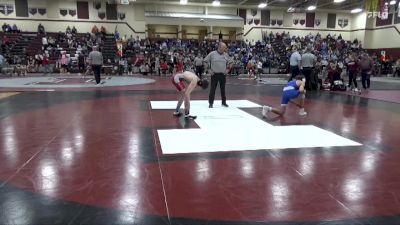 JV-5 lbs Round 3 - Hayden Cole, Clear Creek-Amana vs Dalton Sherman, Williamsburg