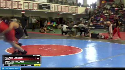 182 lbs Cons. Round 4 - Santiago Holland, St. Augustine vs Malachi Lebaron, Imperial