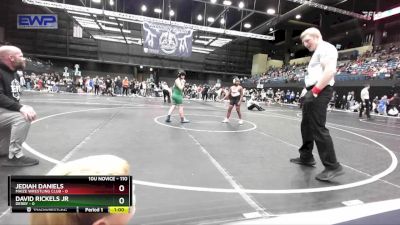 110 lbs Round 2 - David Rickels Jr, Derby vs Jediah Daniels, Maize Wrestling Club