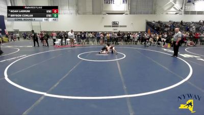 81 lbs Cons. Round 4 - Noah Labrum, Hudson Falls Wrestling Club vs Bryson Conlan, Guilderland Youth Wrestling Club