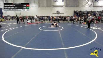 81 lbs Cons. Round 4 - Noah Labrum, Hudson Falls Wrestling Club vs Bryson Conlan, Guilderland Youth Wrestling Club