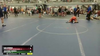 98 lbs Placement (4 Team) - Santino Aniska, Mat Assassins vs Ian Sterns, Steller Trained Crimson Dawn