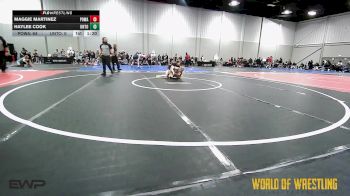 110 lbs Rr Rnd 5 - Maggie Martinez, POWA K-6 vs HAYLEE COOK, Untouchables Girls Teal