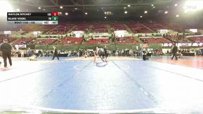 158 lbs 5th Place Match - Waylon Ritchey, Lockwood Wrestling Club vs Blake Vogel, Project Wrestling
